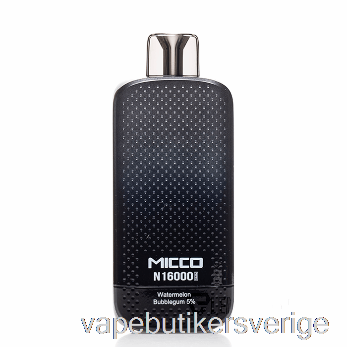 Vape Sverige Horizontech Micco N16000 Engångsvattenmelon Tuggummi